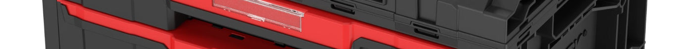 Qbrick System ONE Drawer 3 Toolbox 2.0 Werkzeugbox 587 x 380 x 340 mm 27 l mit drei Schubladen