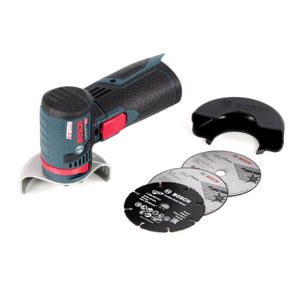 Bosch GWS 12V-76 Akku Winkelschleifer 12V 76mm  Brushless Solo + 2x Trennscheibe - ohne Akku, ohne Ladegerät - Toolbrothers