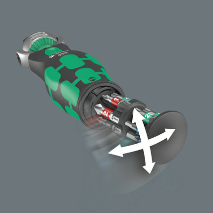 Juego de llaves de vaso WERA 8009 Zyklop Pocket Set 2 19 piezas 3/8 ″ + 1/4 ″ ( 4000822451 )