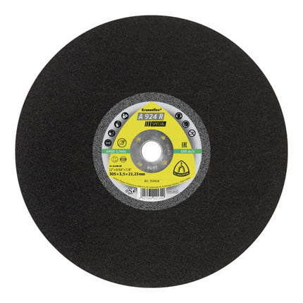KLINGSPOR Disque à tronçonner A 24 R Spécial D356x4mm droit ( 4000843061 )