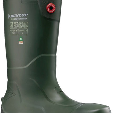 DUNLOP Fieldpro Thermo+ stivali invernali di sicurezza taglia 41 verde ( 4000374171 )