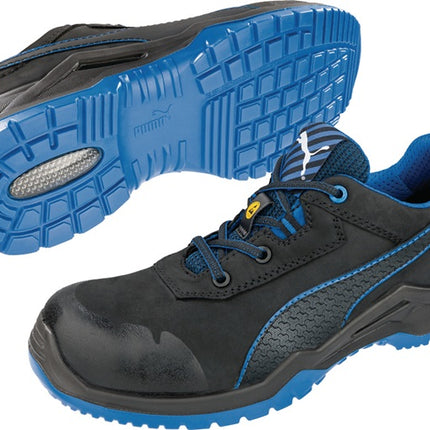 PUMA Sicherheitsschuh Argon Blue Low Größe 44 schwarz/blau ( 4300700444 )