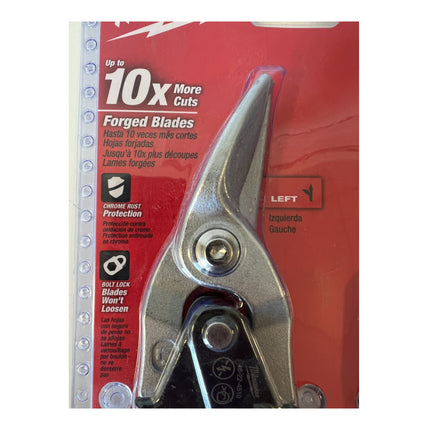 Juego de tijeras de hojalatero Milwaukee 3 pzs. 260 mm dirección de corte izquierda / derecha / recto ( 48224533 )