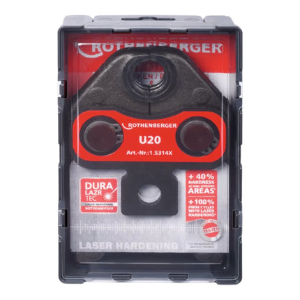 Rothenberger Standard U20 pressing jaw 20 mm nominal width ( 015314X )