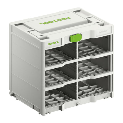 Festool SYS3-RK/6 M 337 Systainer 3 Rack 396 x 296 x 337 mm ( 577807 ) para todas las variantes de Systainer SYS3 S 76