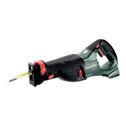 Sierra de sable sin cable Metabo SSEP 18 LT 18 V 32 mm + 2x batería LiHD 8,0 Ah + cargador + metabox