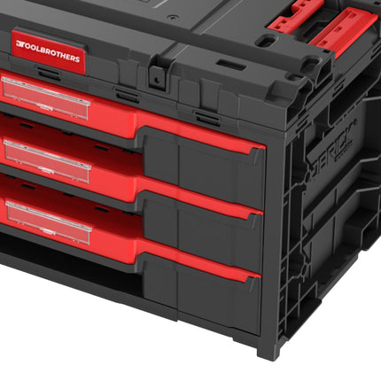 Toolbrothers RHINO XXL Drawer 3 ECO with three drawers + partitions IP66
