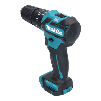 Taladro de percusión sin cable Makita HP 332 DZE 12 V máx. 35 Nm sin escobillas + maletín - sin batería, sin cargador
