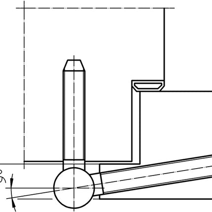 Paumelle Simonswerk BAKA C 1-15 WF ( 3000255706 ) 3 parties nickelées DIN gauche / droite Portes en bois