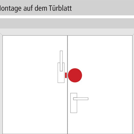 GFS Überwachungsgerät Dexcon ( 3000250890 ) ohne Voralarm Kunststoff rot