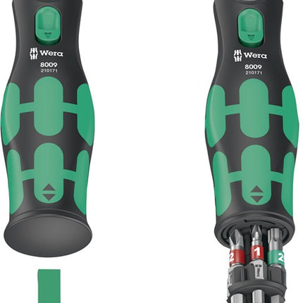 Set di chiavi a bussola Wera 8009 Zyklop Pocket Set 3 ( 8002931221 ) 27 pezzi 3/8 ″ + 1/4 ″