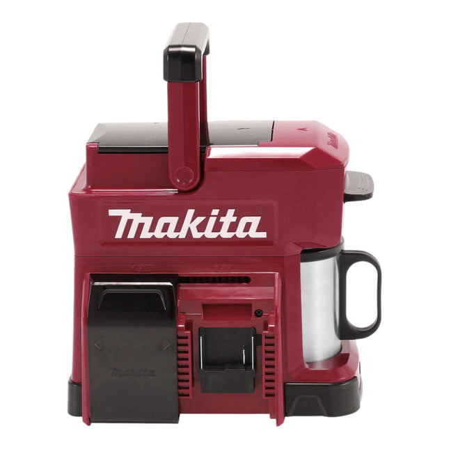 Makita DCM 501 ZAR Cafetera sin cable 12 V max / 18 V rojo solo - sin batería, sin cargador