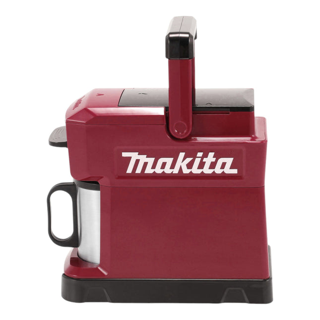 Makita DCM 501 SGAR cafetera sin cable 12 V max / 18 V rojo + 1x batería recargable 6,0 Ah + cargador