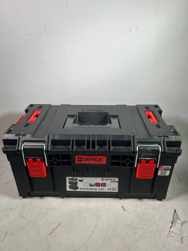 Qbrick System PRIME Toolbox 250 Vario stapelbar 535 x 327 x 271 mm 28l IP66 mit 3 Trennwaenden Leicht Gebraucht 1 - toolbrothers