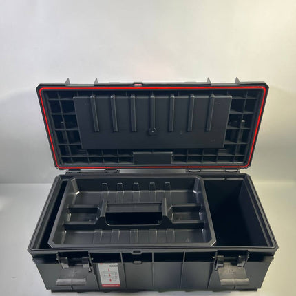 Qbrick System PRO 600 Expert Werkzeugkoffer modularer Organizer 545 x 270 x 246 mm 22 l stapelbar IP54 Beschaedigt 1 - toolbrothers