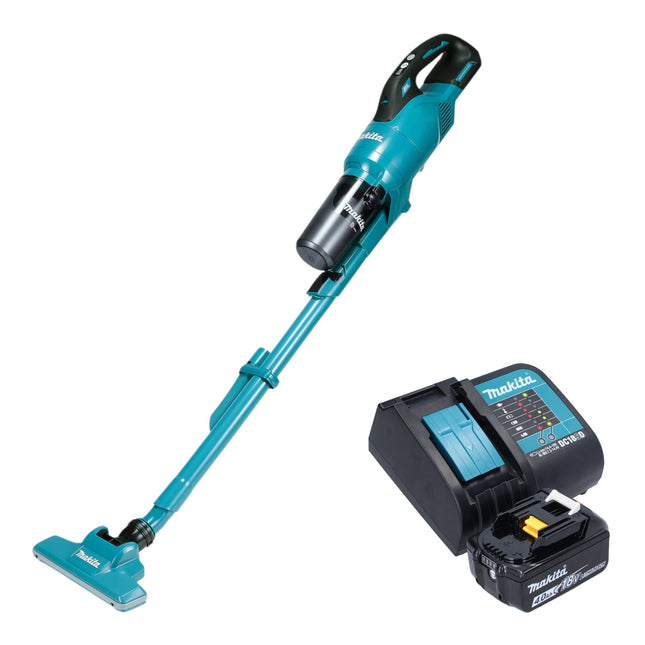 Makita DCL 286 FSM Akku Staubsauger 18 V 0 25 l Brushless 1x Akku 4 0 Ah Ladegeraet 0 - toolbrothers