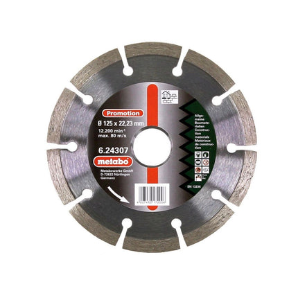 Metabo W 850-125 Winkelschleifer 850 W 125 mm ( 603608000 ) + 26x Trennscheibe + Schnellspannmutter