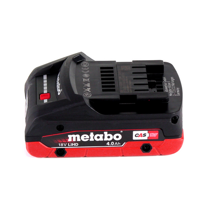 Metabo Power 160-5 18 LTX BL OF Cordless compressor 18 V 8.0 bar Brushless + 1x LiHD battery pack 4.0 Ah - without charger