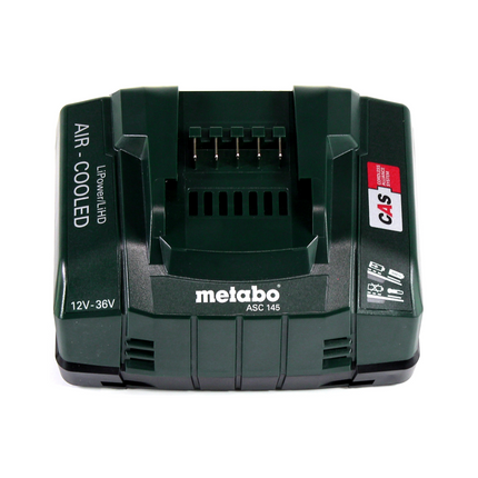 Metabo Power 160-5 18 LTX BL OF cordless compressor 18 V 8.0 bar brushless + 2x LiHD battery pack 5.5 Ah + charger
