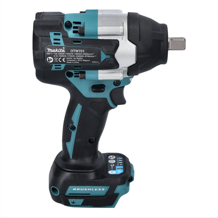 Makita DTW 701 Z Avvitatore ad impulsi a batteria 18V 700 Nm 1/2" XPT - senza batteria, senza caricabatterie