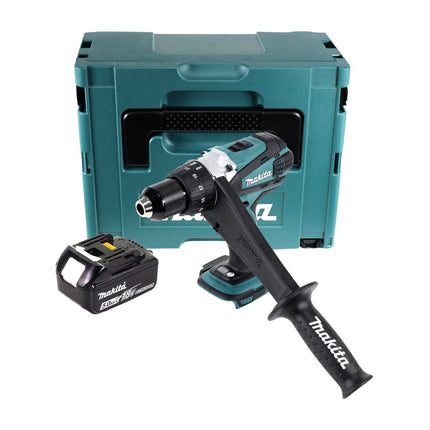 Taladro atornillador a batería Makita DDF 458 T1J 18 V 91 Nm + 1x batería recargable 5,0 Ah + Makpac - sin cargador