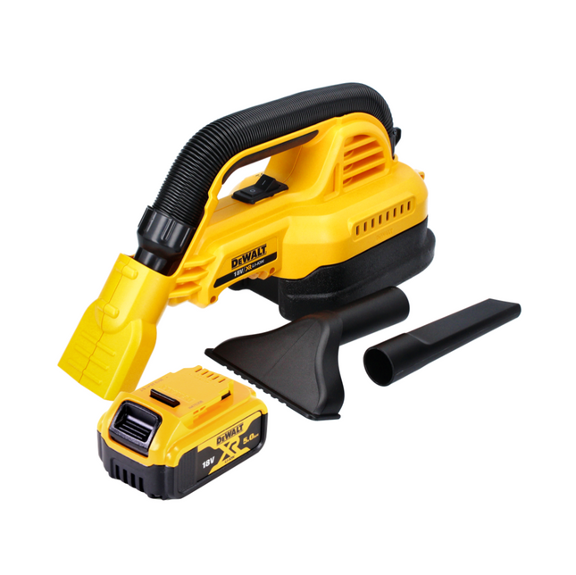 Aspirador de mano inalámbrico DeWalt DCV 517 18 V 1,9 L + 1x batería 5,0 Ah - sin cargador