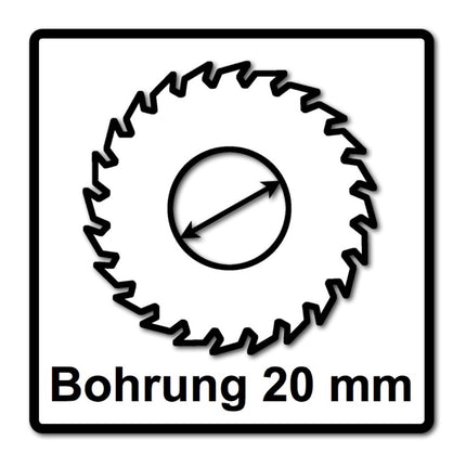 Festool Kreissägeblatt Wood Rip Cut HW 160 x 1,8 x 20 mm PW12 ( 205550 ) für Tauchsägen TS 55 F, TSC 55 K & Handkreissägen HK 55, HKC 55 - Toolbrothers