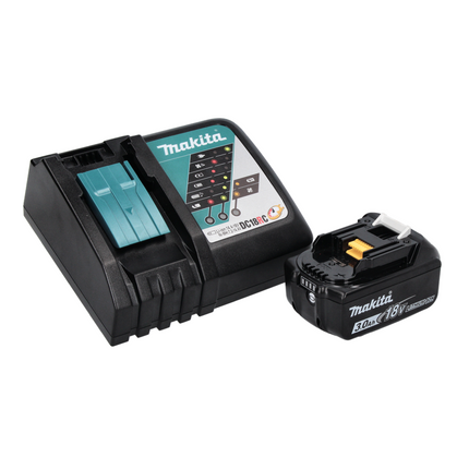 Makita DDF 458 RF1 Perceuse-visseuse sans fil 18 V 91 Nm + 1x Batterie 3,0 Ah + Chargeur + Jeu d'embouts - 40 pièces