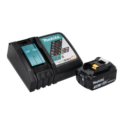 Makita DDF 458 RF1 Perceuse-visseuse sans fil 18 V 91 Nm + 1x Batterie 3,0 Ah + Chargeur + Jeu d'embouts - 40 pièces