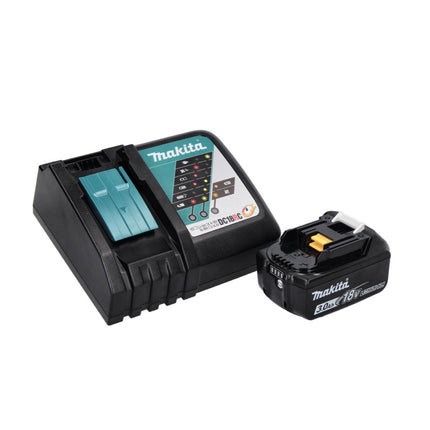 Taladro de percusión sin cable Makita DHP 485 RF1 18 V 50 Nm sin escobillas + 1x batería recargable 3,0 Ah + cargador