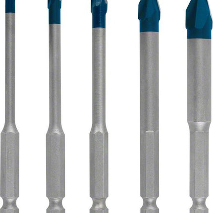 Bosch EXPERT HEX-9 HardCeramic Bohrer Set 4 - 10 mm 5 tlg. ( 2608900597 ) für Fliesen - Toolbrothers