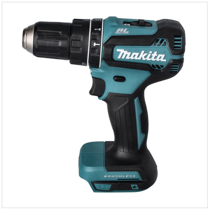 Taladro de percusión sin cable Makita DHP 485 T1 18 V 50 Nm sin escobillas + 1x batería recargable 5,0 Ah - sin cargador