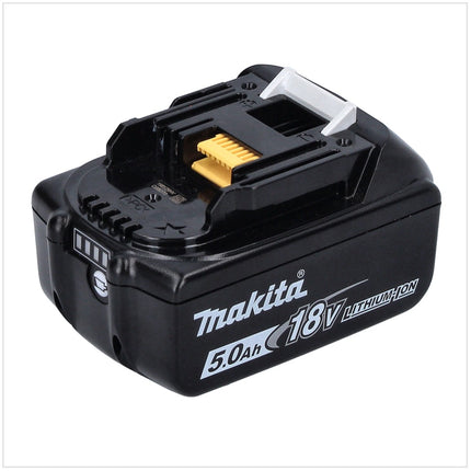 Taladro de percusión sin cable Makita DHP 485 T1 18 V 50 Nm sin escobillas + 1x batería recargable 5,0 Ah - sin cargador
