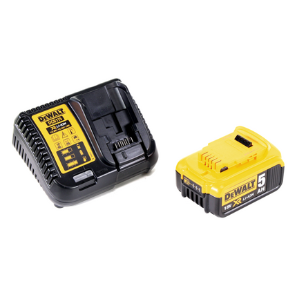 Taladro atornillador a batería DeWalt DCD 791 P1 18 V 70 Nm sin escobillas + 1 batería de 5,0 Ah + cargador