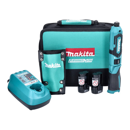 Makita TD 022 DSE Cordless impact wrench 7.2 V 25 Nm + 2x battery 1.5 Ah + charger + bag