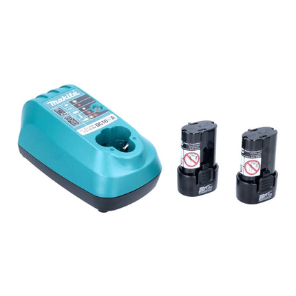 Makita TD 022 DSE Cordless impact wrench 7.2 V 25 Nm + 2x battery 1.5 Ah + charger + bag