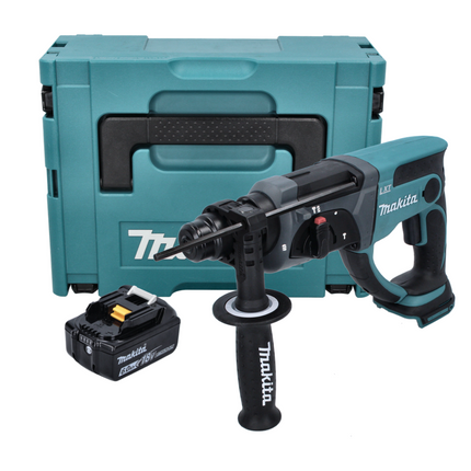 Taladro atornillador a batería Makita DHR 202 G1J 18 V 2.0 J SDS Plus + 1x batería 6.0 Ah + Makpac - sin cargador