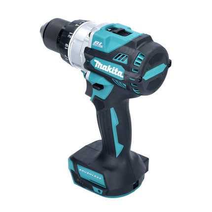 Taladro de percusión sin cable Makita DHP 486 RT 18 V 130 Nm sin escobillas + 2x batería recargable 5,0 Ah + cargador