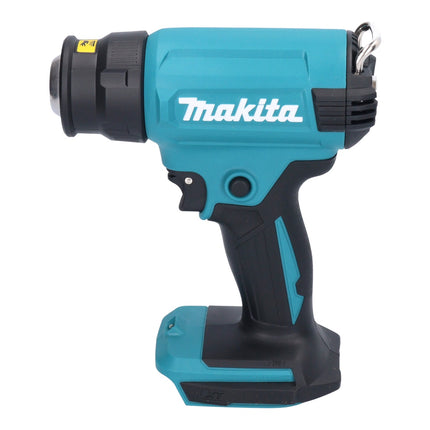 Pistola de aire caliente sin cable Makita DHG 180 RA1J 18 V 550 °C + 1x batería recargable 2,0 Ah + cargador + Makpac