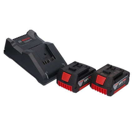 Bosch GSB 18V-55 Trapano a percussione professionale a batteria 18 V 55 Nm brushless + 2x batteria ricaricabile 5,0 Ah + caricabatterie + L-Boxx