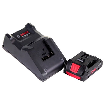 Bosch GWX 18V-10 Smerigliatrice angolare professionale a batteria 18 V 125 mm X-LOCK Brushless + 1x batteria ProCORE 4,0 Ah + caricabatterie + L-Boxx