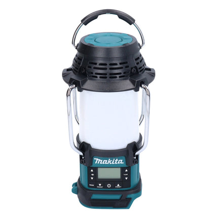 Makita DMR 055 RT1 cordless radio 18 V FM with lantern 360° torch + 1x rechargeable battery 5.0 Ah + charger