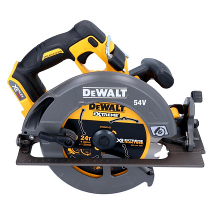 Sierra circular manual sin cable DeWalt DCS 575 T2 54 V FlexVolt 190 mm Sin escobillas + 2x batería 6,0 Ah + cargador