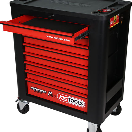 KS TOOLS Performanceplus Werkstattwagen-Satz P15 mit 338 Werkzeugen für 6 Schubladen ( 815.6338 )