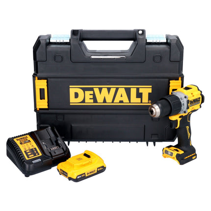 DeWalt DCD 805 D1T Akku Schlagbohrschrauber 18 V 90 Nm Brushless + 1x Akku 2,0 Ah + Ladegerät + TSTAK - Toolbrothers