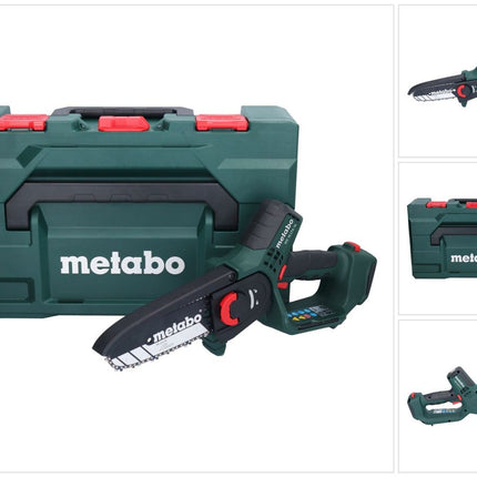 Metabo MS 18 LTX 15 podadora sin cable 18 V 15 cm 5 m/s + metaBOX ( 600856840 ) - sin batería, sin cargador