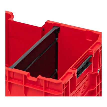 Qbrick System ONE Box 2.0 Plus RED ULTRA HD Custom stackable container 576 x 359 x 237 mm 35 l stackable