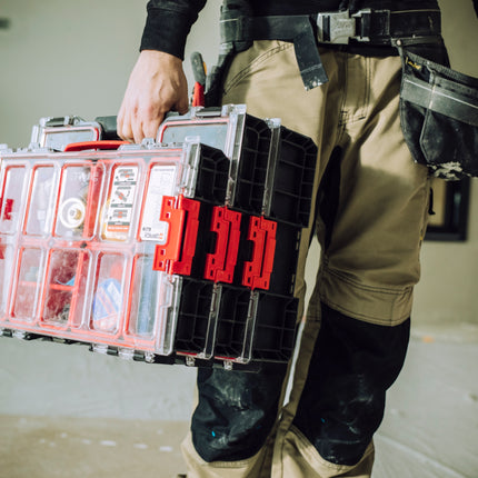 Qbrick System PRO 300 Organizer 452 x 358 x 110 mm 9 l impilabile IP54