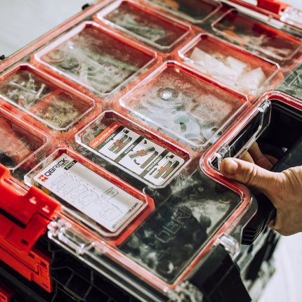 Qbrick System PRO 300 Organizer 452 x 358 x 110 mm 9 l impilabile IP54