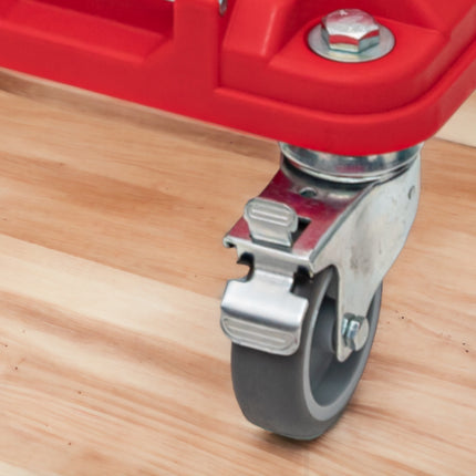 Qbrick System PRO Transport Platform RED ULTRA HD Plateau roulant 506 x 325 x 140 mm Capacité de charge 100 kg